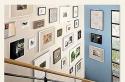 Fotografie na stene - umiestnenie pri zdobení interiérového dizajnu (100 nápadov) Rozloženie fotografií na stene s rozmermi